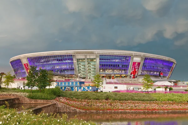 stock image DONBASS-ARENA, DONETSK, UKRAINE - June 15: Donetsk's new soccer