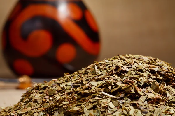 Chá tradicional de erva-mate — Fotografia de Stock