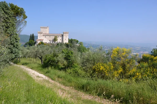 Fästningen albornoz i narni, Italien — Stockfoto