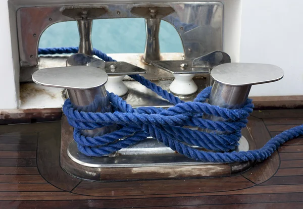Textura de la cuerda del barco — Foto de Stock