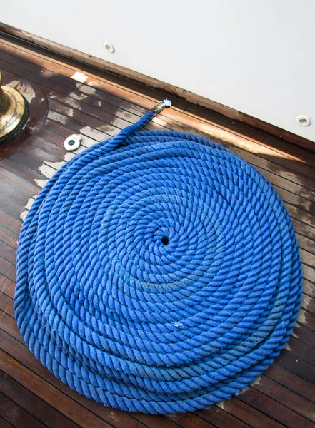 Textura de la cuerda del barco — Foto de Stock