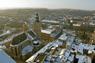 şehri Lviv tarihi merkezi
