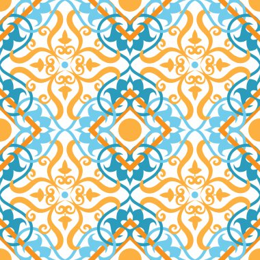 Retro royal seamless background. clipart