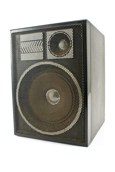 Black sound speaker — Stock Photo, Image