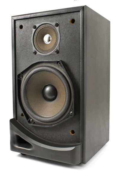 Black sound speaker — Stock Photo, Image