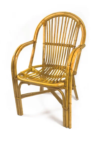 Cadeiras feitas de vime — Fotografia de Stock