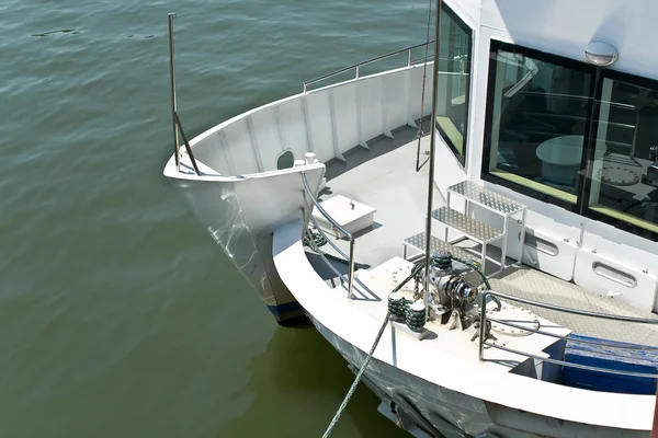 Deck of the yacht — Stock Photo, Image