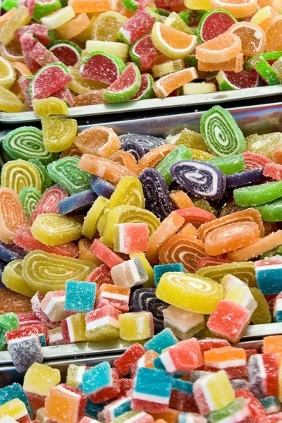 Sortiment an verschiedenen Gelee Bonbons — Stockfoto