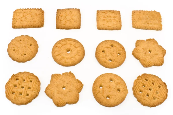 Soubor cookie sladkosti — Stock fotografie