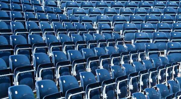 Empty seats in stadium — Stock Photo, Image