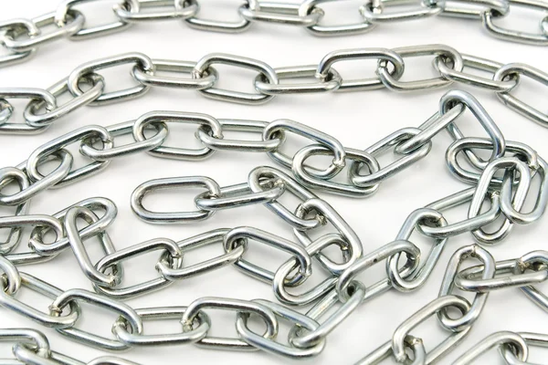 Metal chain background — Stock Photo, Image