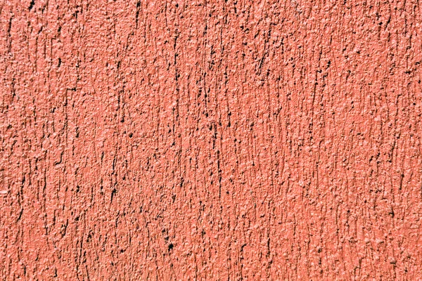 Oranje mortel muur textuur als achtergrond — Stockfoto