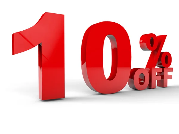 10% off Discount — Stock Photo, Image