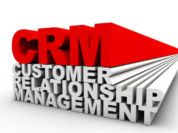 Řízení vztahů se zákazníky CRM — Stock fotografie