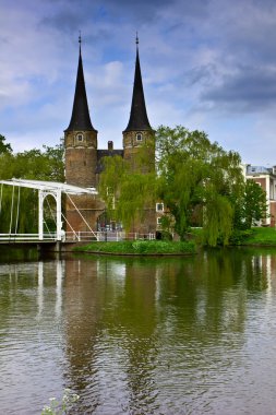 delft, Hollanda için eski kent kapısı