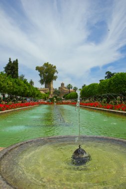 bahçeler alcazar, cordoba, İspanya