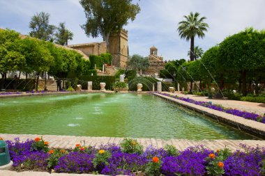 Cordoba, İspanya ünlü alcazar