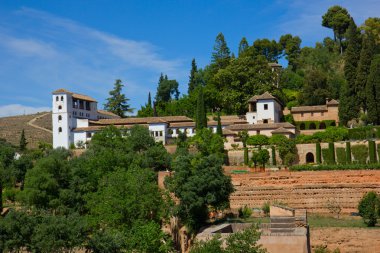 Saray generalife, granada, İspanya