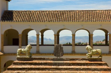 generalife alhambra kompleksi, granada, İspanya