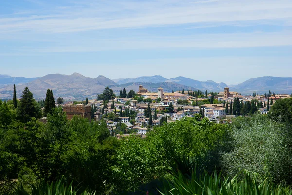 Granada and mountains, Spain — Stock Photo, Image