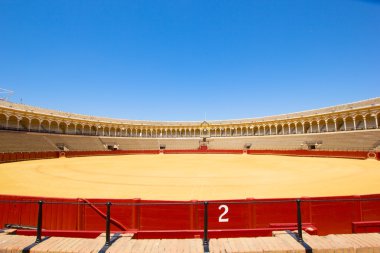 Bullfight arena in Seville, Spain