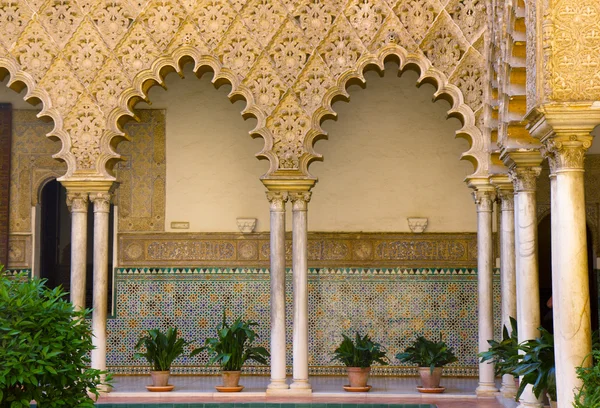 stock image Real Alcazar (royal palace), Sevilla, Spain