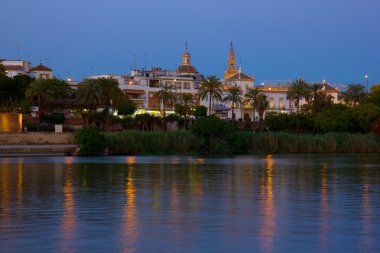 Cityscape, sevilla, İspanya