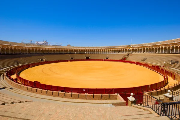 Sevilla, İspanya'da Bullring arena — Stok fotoğraf