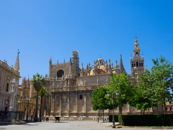 Cathedral church of Seville, Spain — Stock Photo, Image