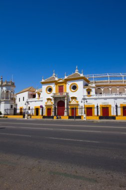 Boğa arenaya Seville, İspanya