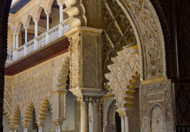 Alcazar of Seville, Spain clipart