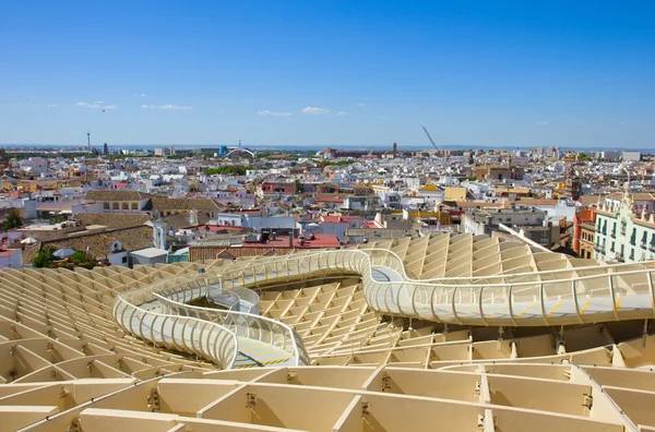Panoráma města Sevilla, Španělsko — Stock fotografie
