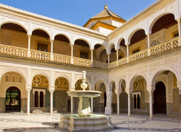 Casa de pilatos, Sevilla, Andalusie, Španělsko — Stock fotografie