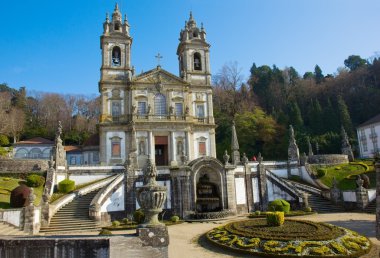 Basilica of Shrine of Good Jesus of the Mountain clipart