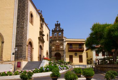 Church of San Augustin, La Orotava, Tenerife clipart