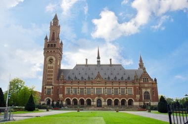 Peace Palace in The Hague, Holland clipart