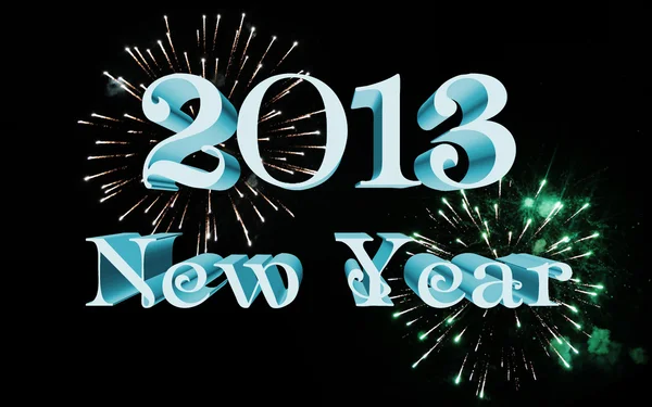 2013 ปีใหม่ — ภาพถ่ายสต็อก