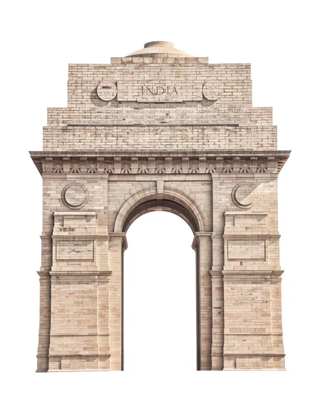 stock image India Gate isolated on white