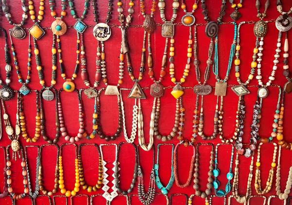 Indické náhrdelníky — Stock fotografie