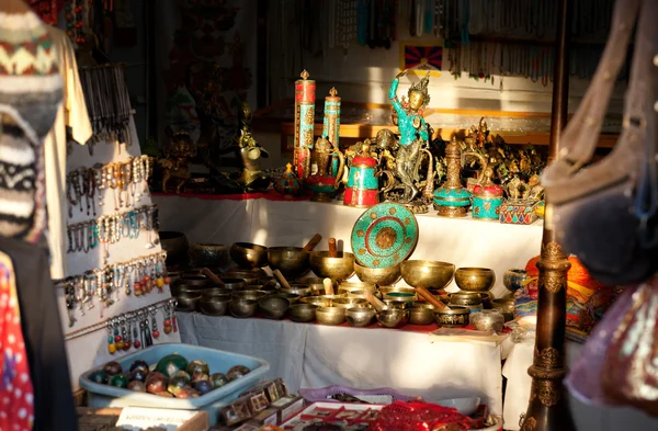 Mercado tibetano — Fotografia de Stock