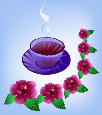 hibiscus çiçek çay