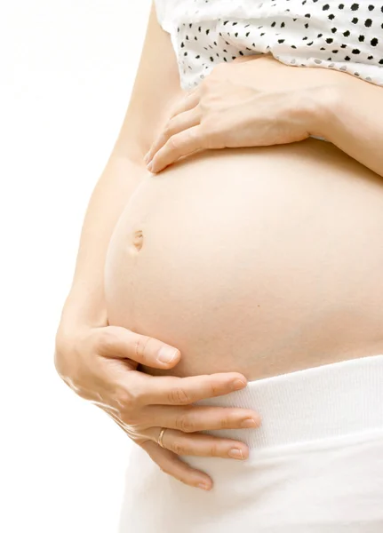 Gravid kvinna Stockbild