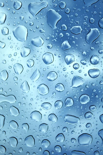 Fondo de hermosas gotas de agua — Foto de Stock