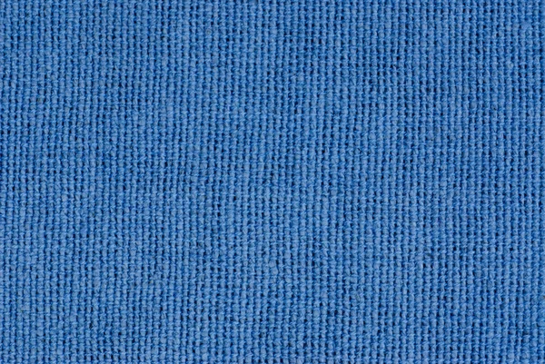 Modrá tkanina textura pozadí — Stock fotografie