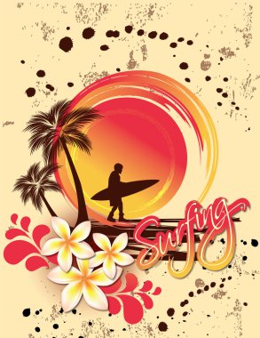 Surfer clipart