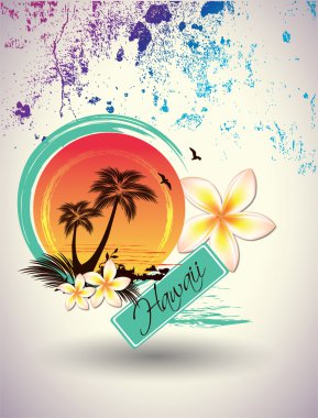 Tropical Island clipart