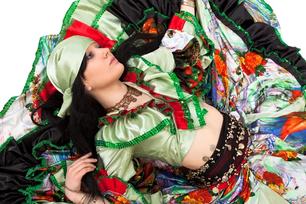 Cygańska tancerka — Zdjęcie stockowe