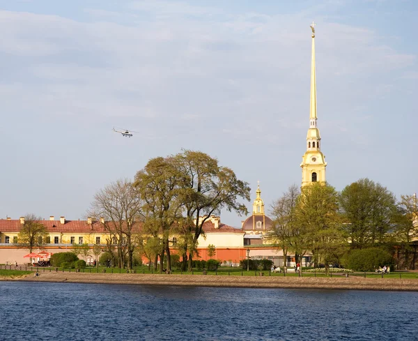 Петро і Paul фортеця в St.Petersburg,Russia — стокове фото