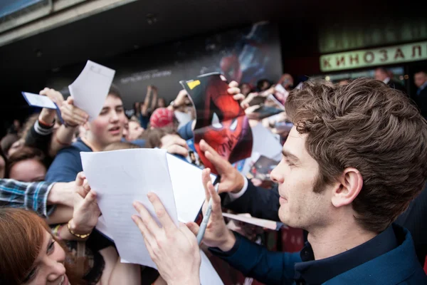 Premiere of the movie "The Amazing Spider-Man" — Stock Photo, Image