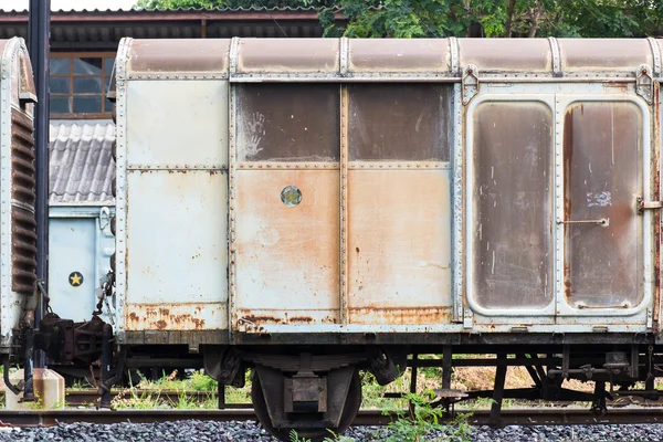 Starý vlak kontejner — Stock fotografie